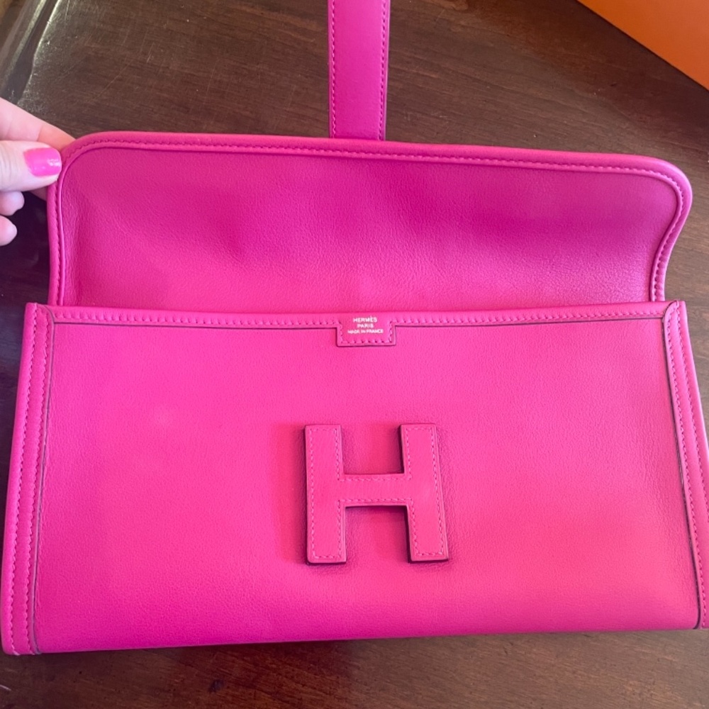 Hermès Jige Elan Clutch - Picture 4 of 6